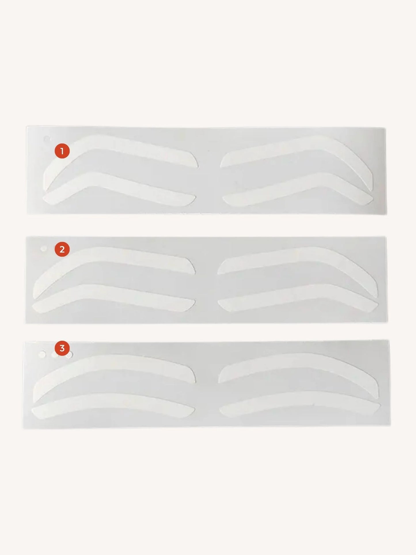 Airbrush Eyebrow Stickers