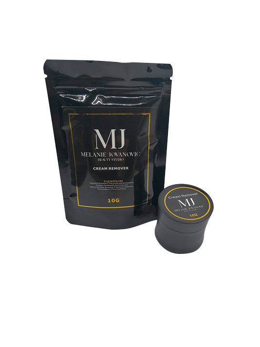 Removedor de extensiones de pestañas en crema - Mela beauty